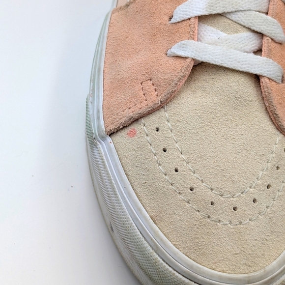 Vans Sk8-Hi Tapered Stackform Peach Sneakers W 8.5 - Picture 7 of 10